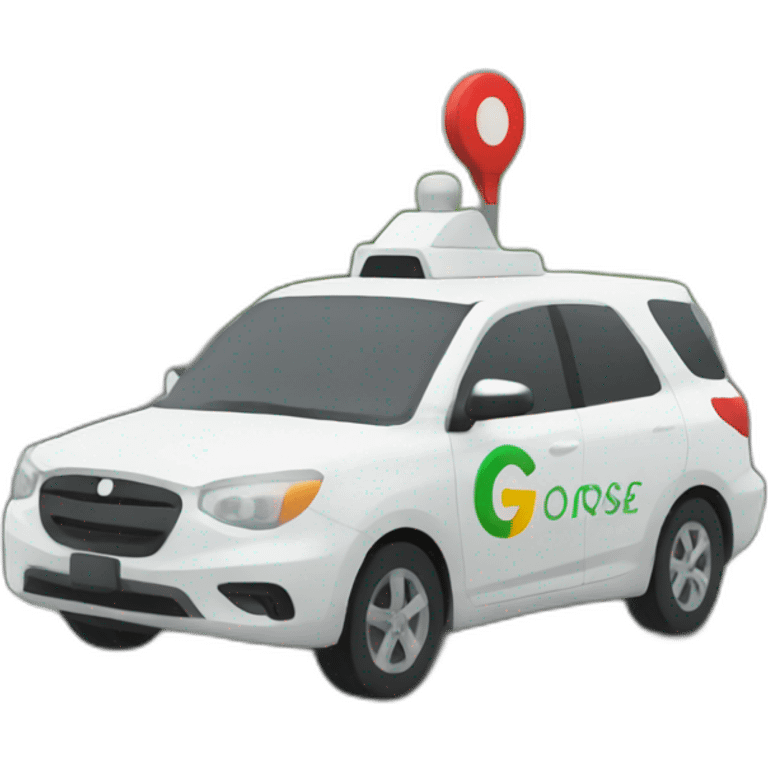 Google street view car emoji