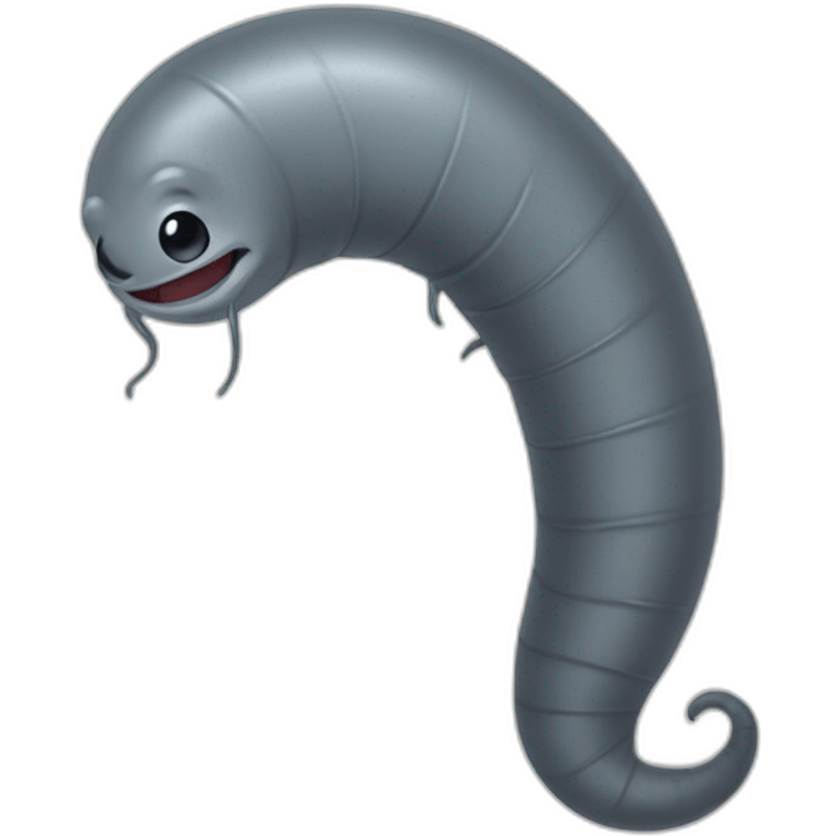 gray leech emoji