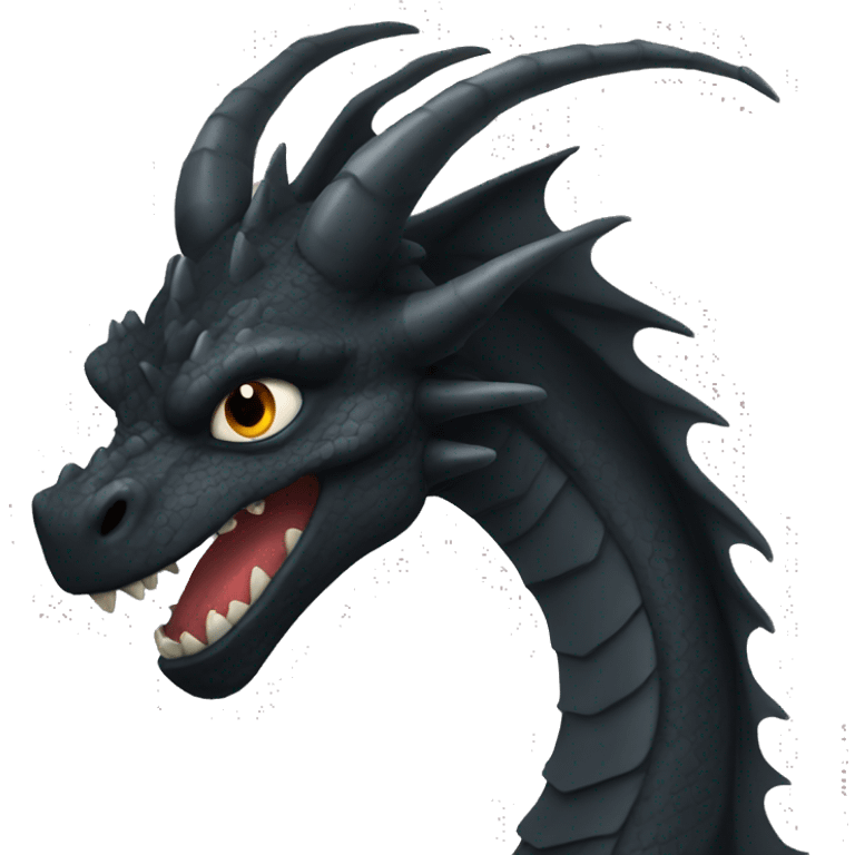 black dragon emoji