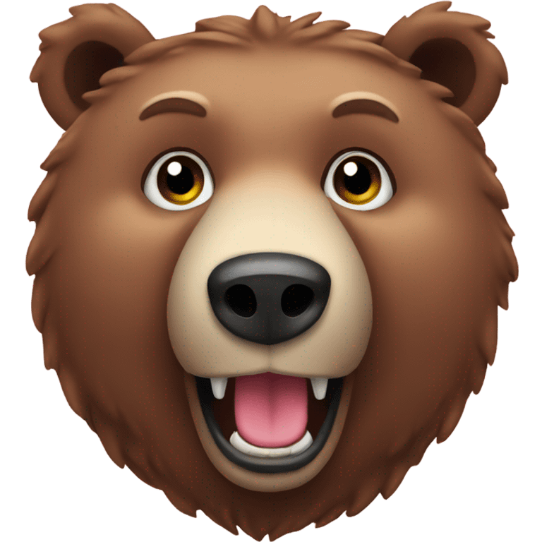 Bear rose emoji