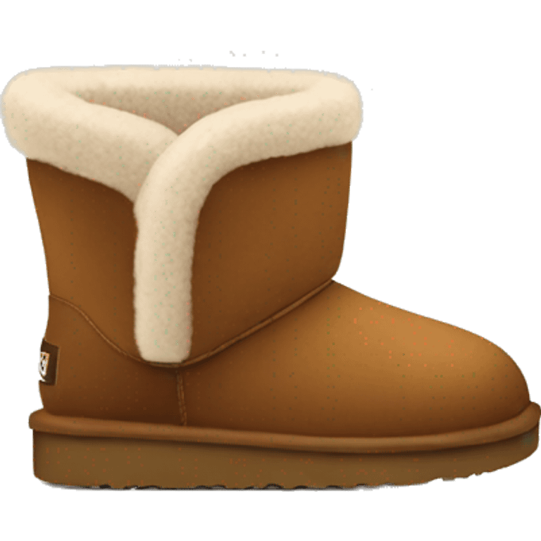 Ugg slippers in Brown  emoji