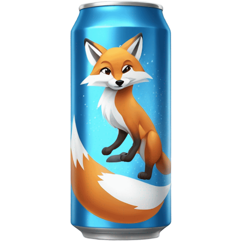 Frosty Fox Energy Drink  emoji