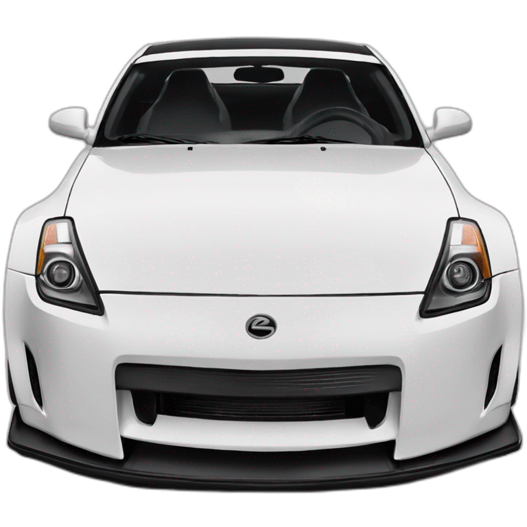 350z drift tuning white emoji