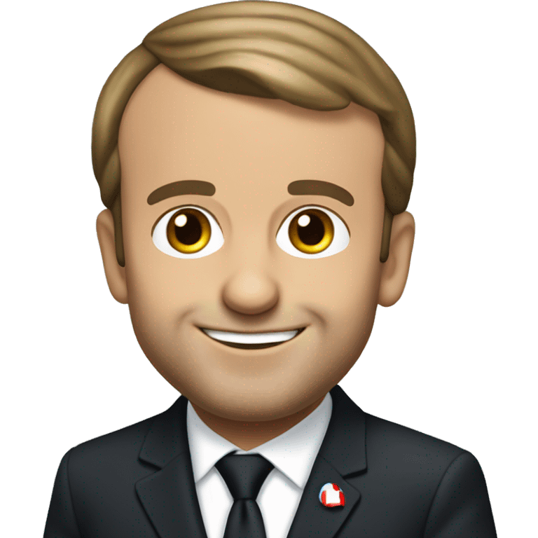 Emmanuel Macron emoji