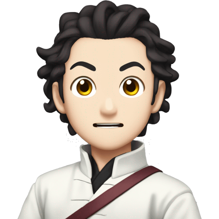 Tanjiro Kamado from Demon Slayer emoji