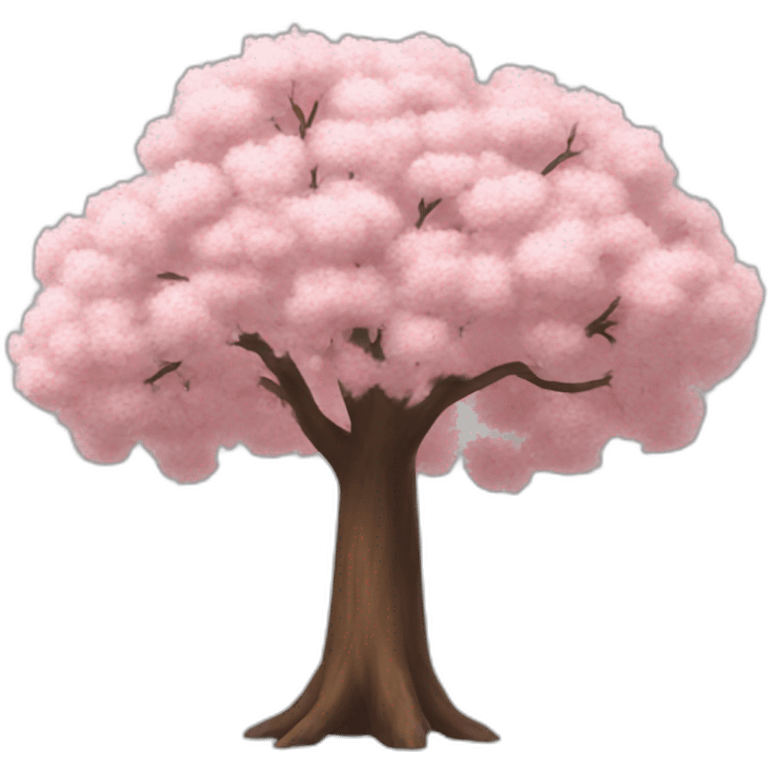 Sakura pink Tree/shaft Attack On Titan  emoji