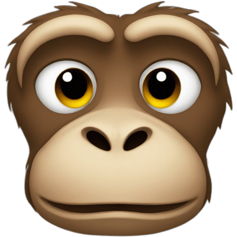 Monkey face emoji