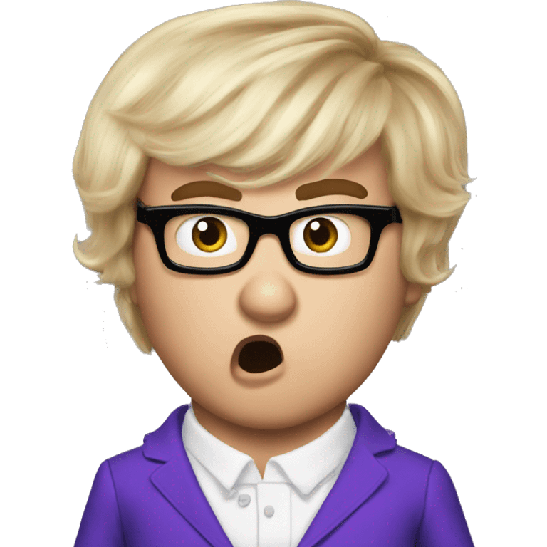 Surprised Austin Powers emoji