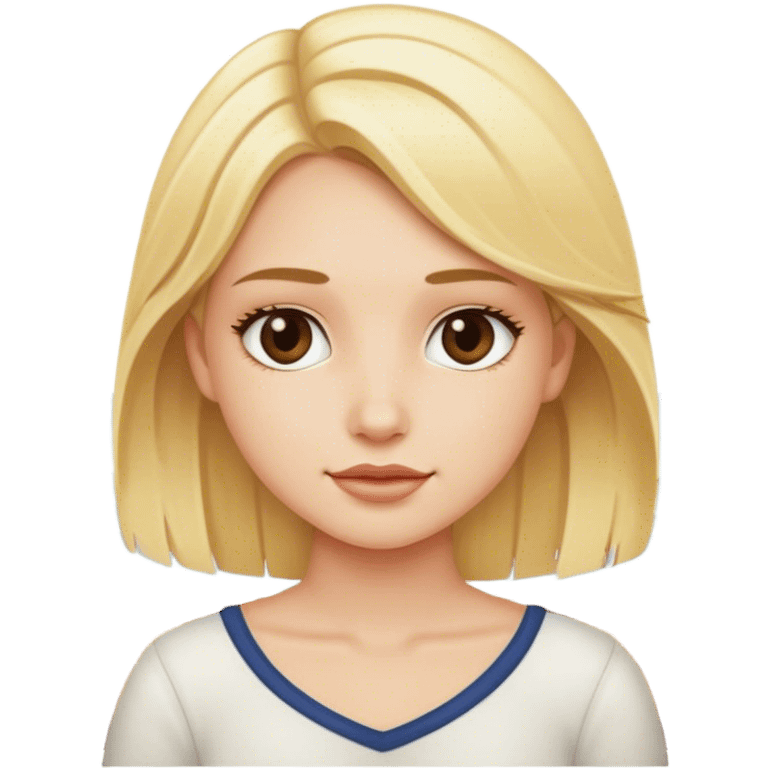 Blonde Girl on a boat emoji