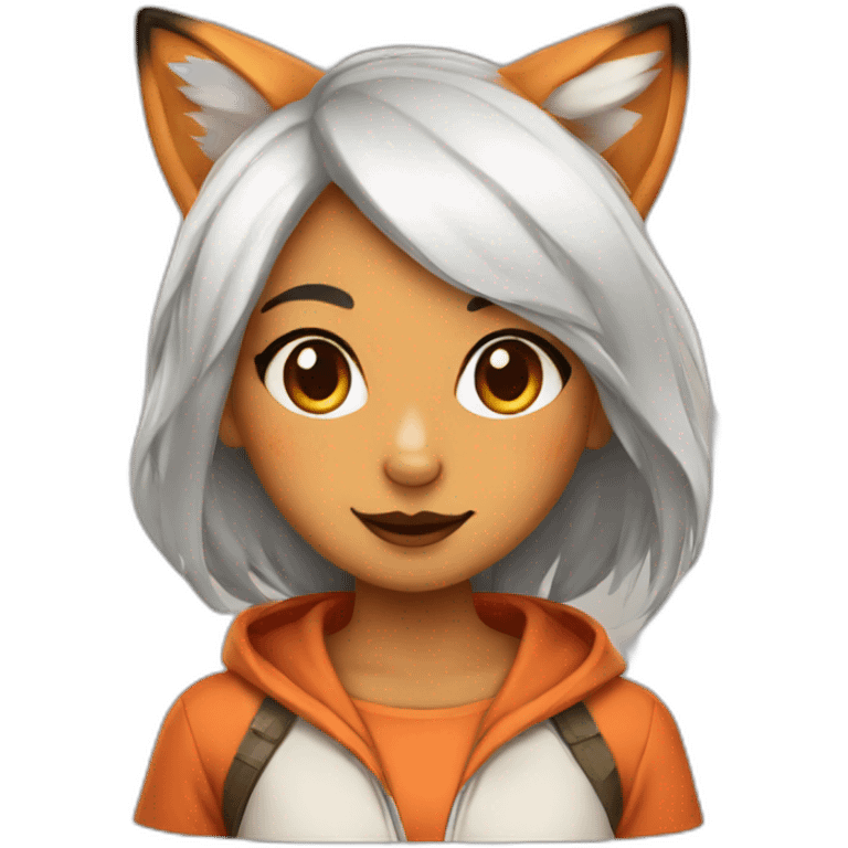 fox girl emoji