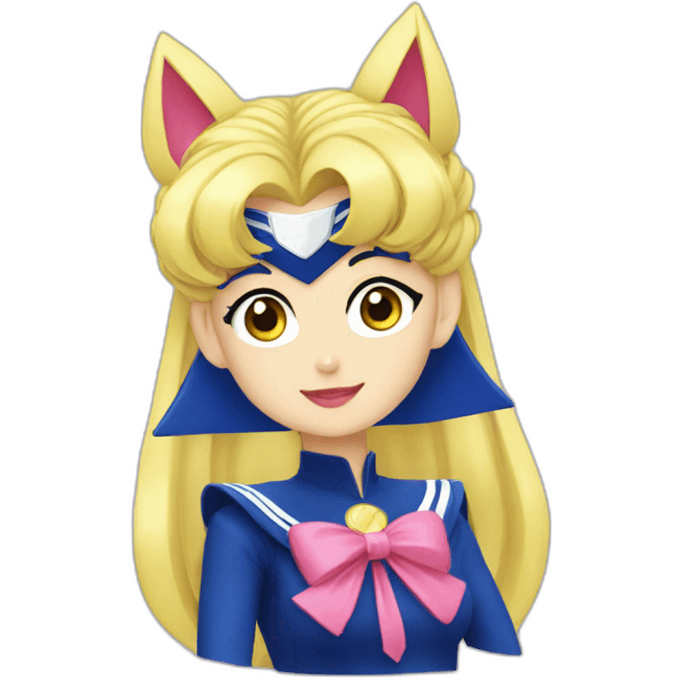 luna sailor moon emoji