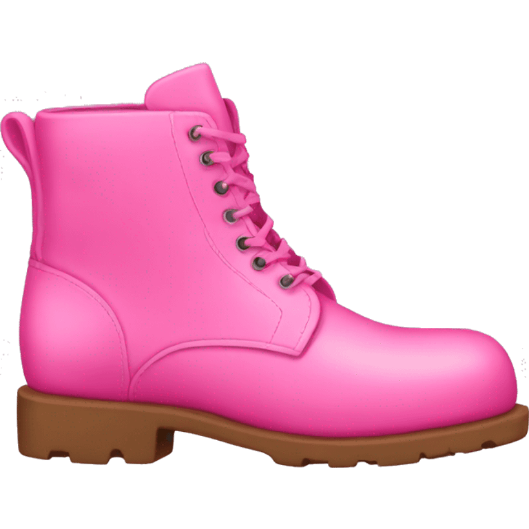 pink boots emoji