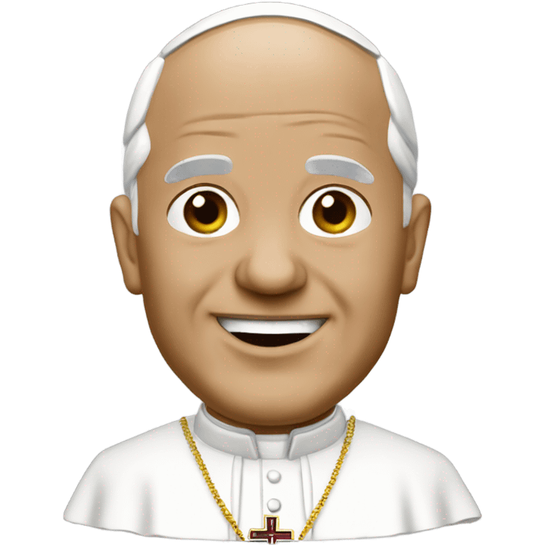 Pope bobble head  emoji