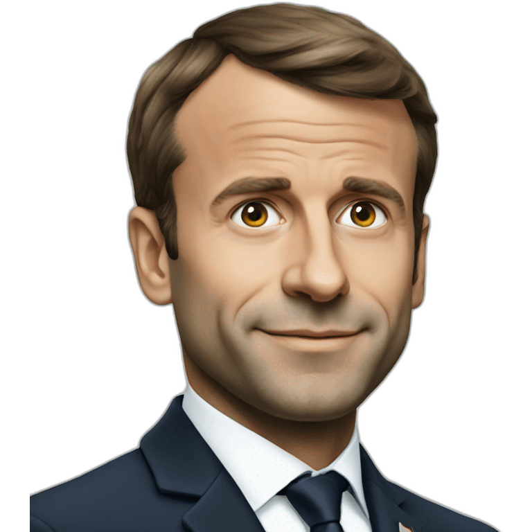 Emanuel macron emoji