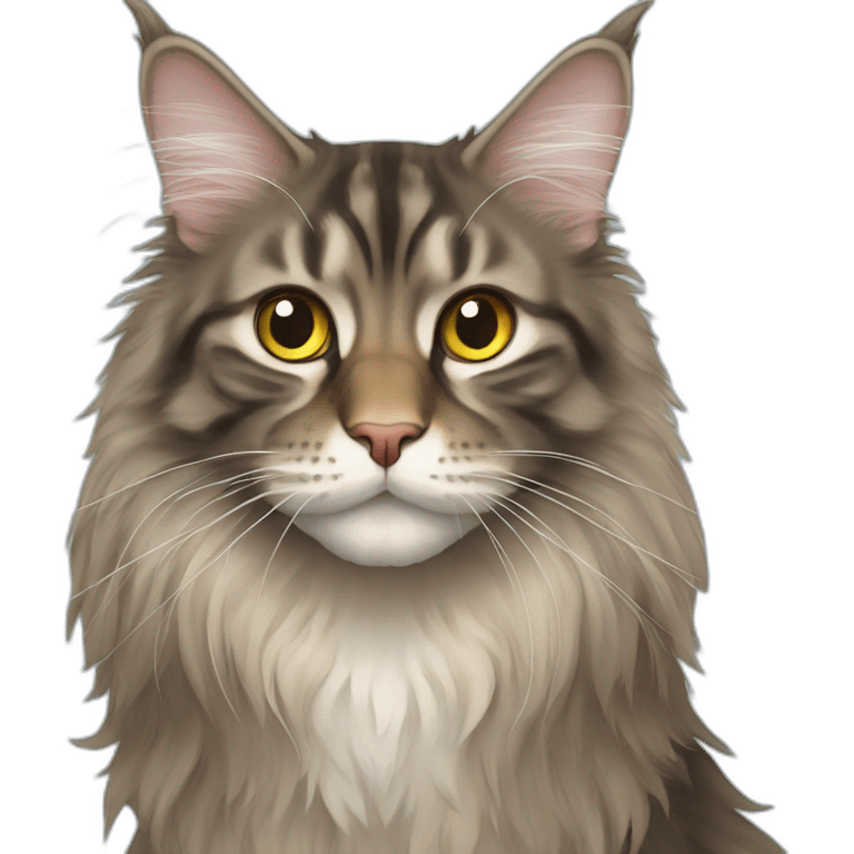 Maine coon emoji