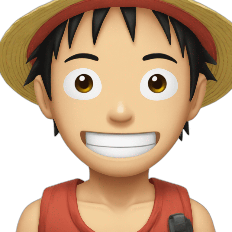 Luffy emoji