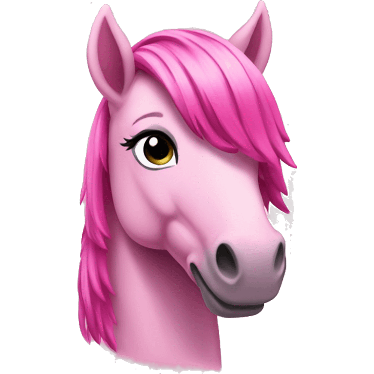 Pink pony club emoji