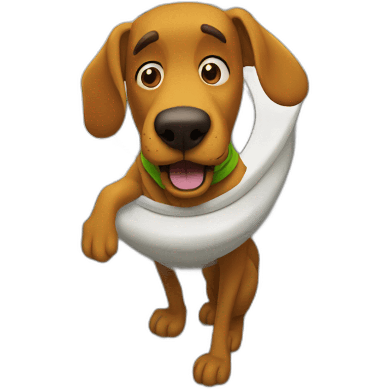 scoobydoo in the toilet emoji