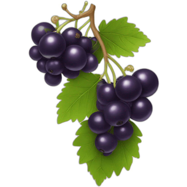 Black currant emoji