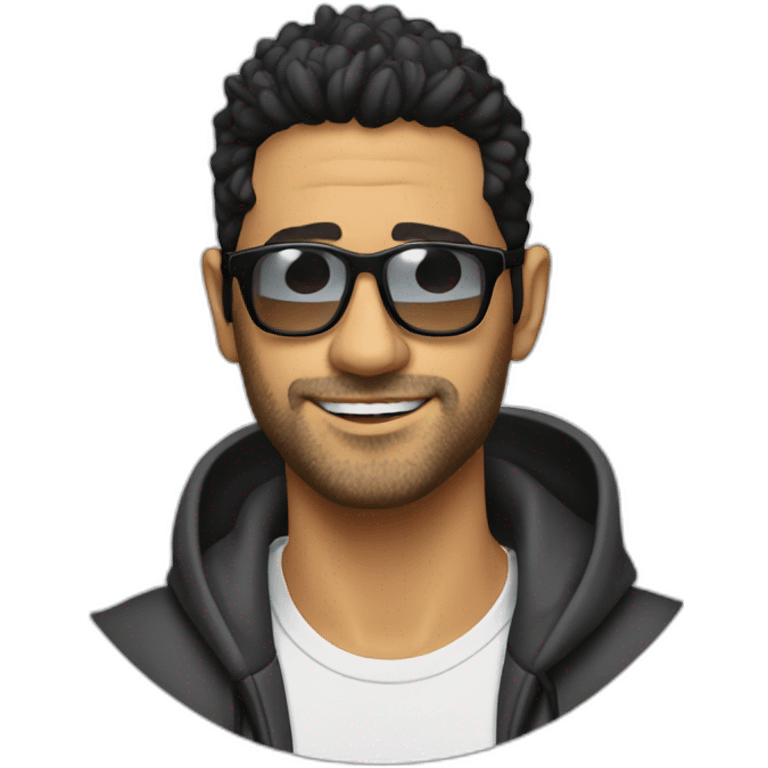 Dj Moreno con lentes 27 anos de edad  emoji