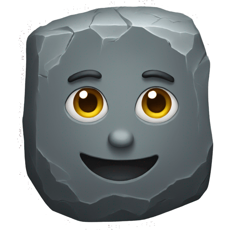 Stone emoji