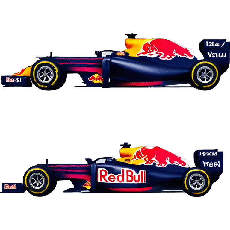 Red Bull f1 car emoji