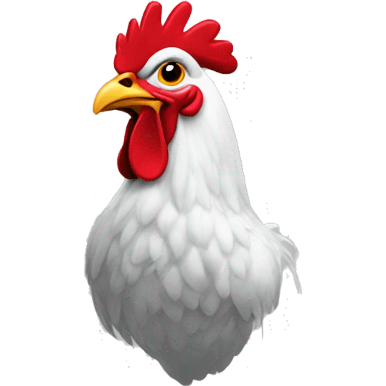 Gallo senza testa emoji