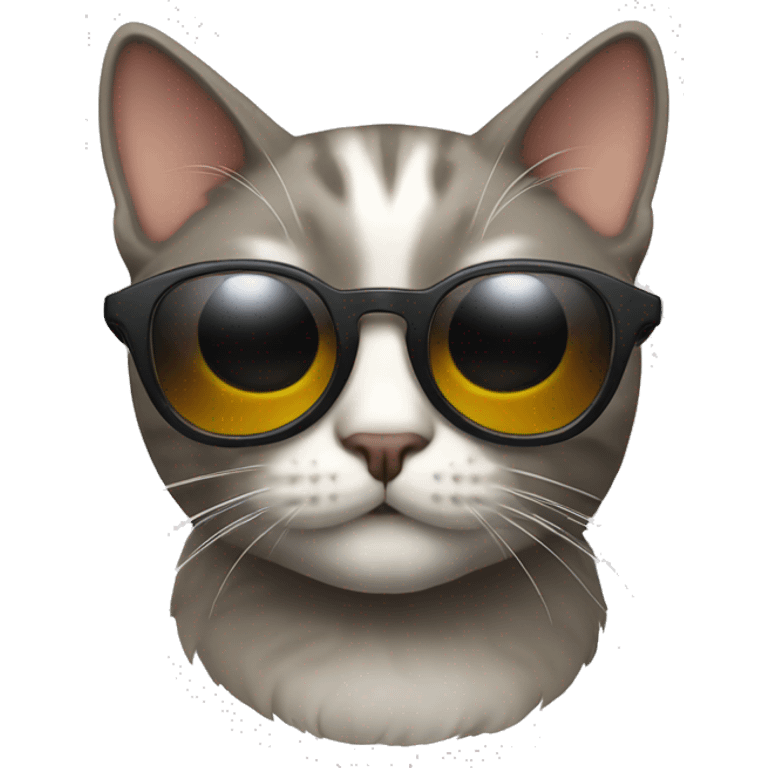 Cat with sunglasse emoji