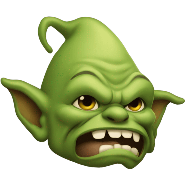 Farting goblin emoji