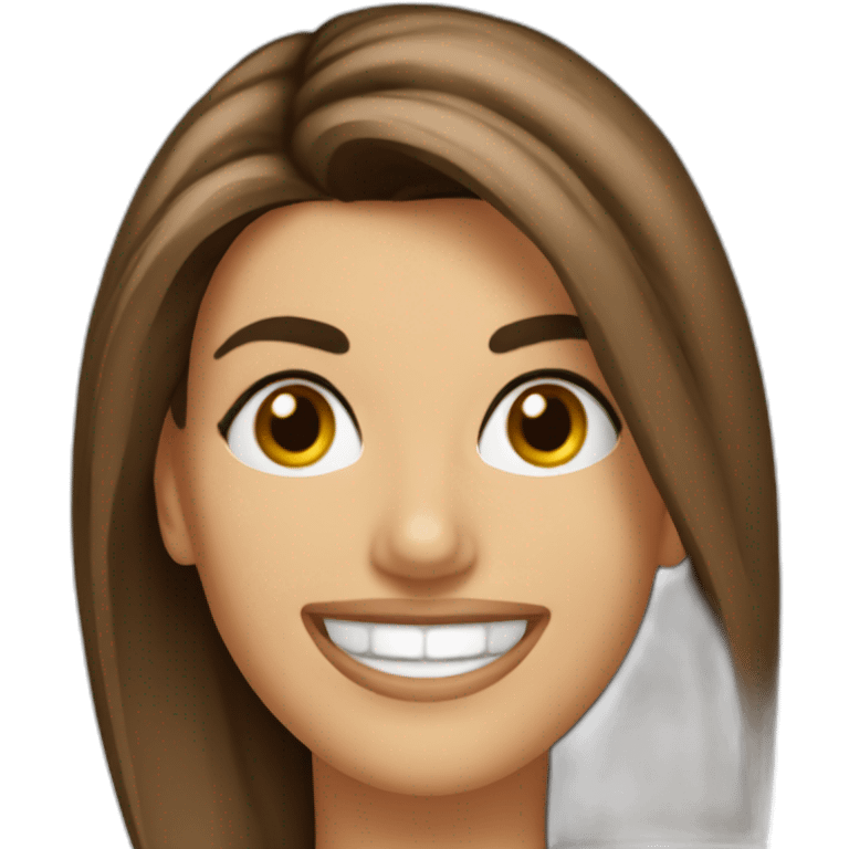 Elisabetta Canalis smilinh emoji