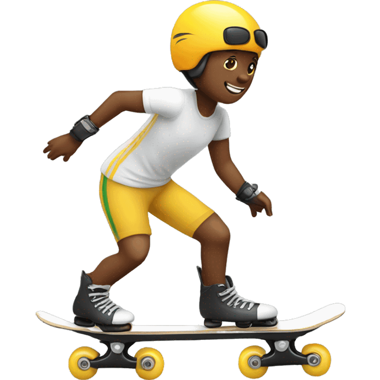 Roller inline skating  emoji