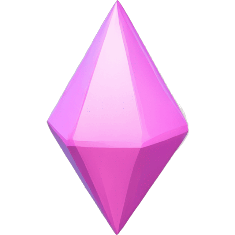 The Sims 4 plumbob light pink emoji