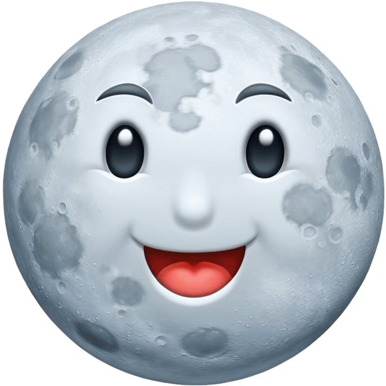 Full snow moon  emoji