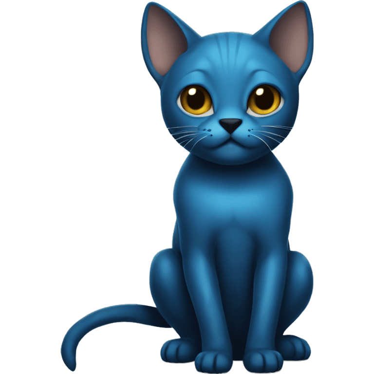 Blue Beetle Cat emoji