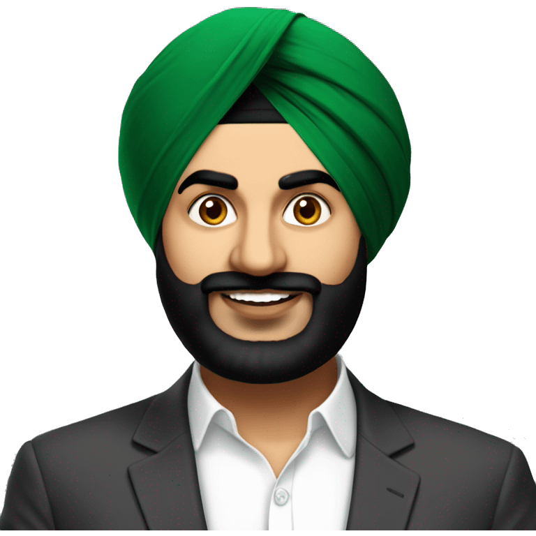 sidhu with aujla emoji