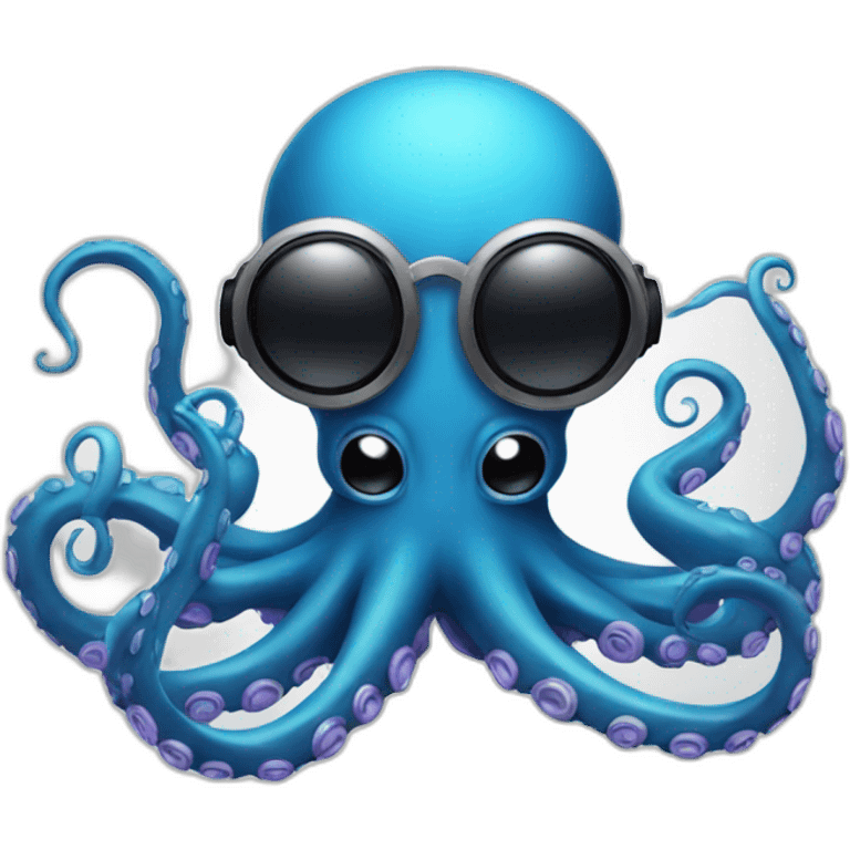 DJ octopus emoji