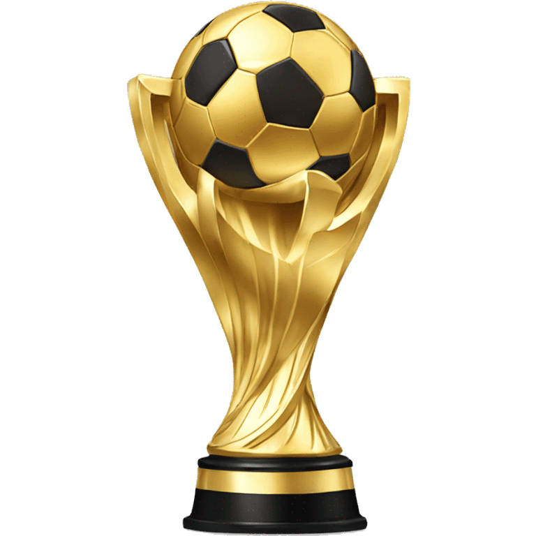 world cup trophy cartoon emoji