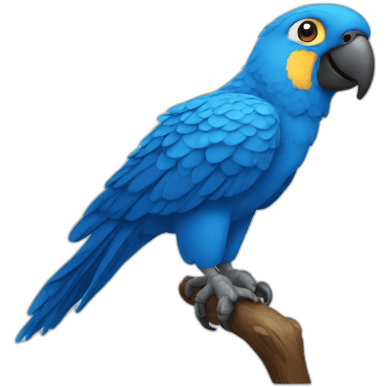 Blue Parrot emoji