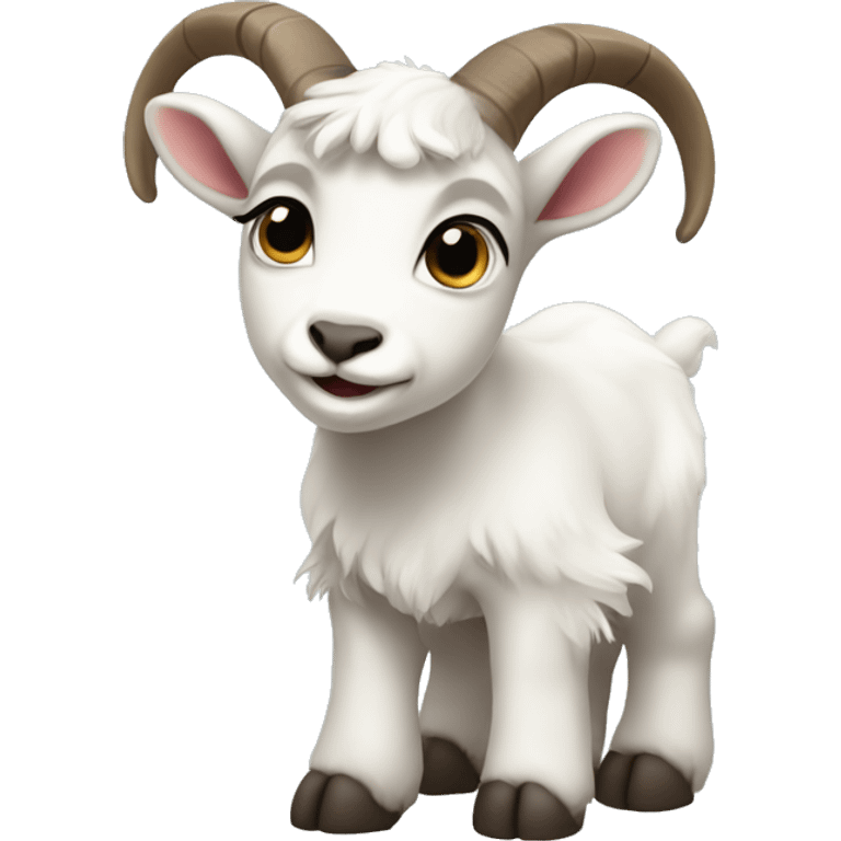 Mountain goat kid emoji