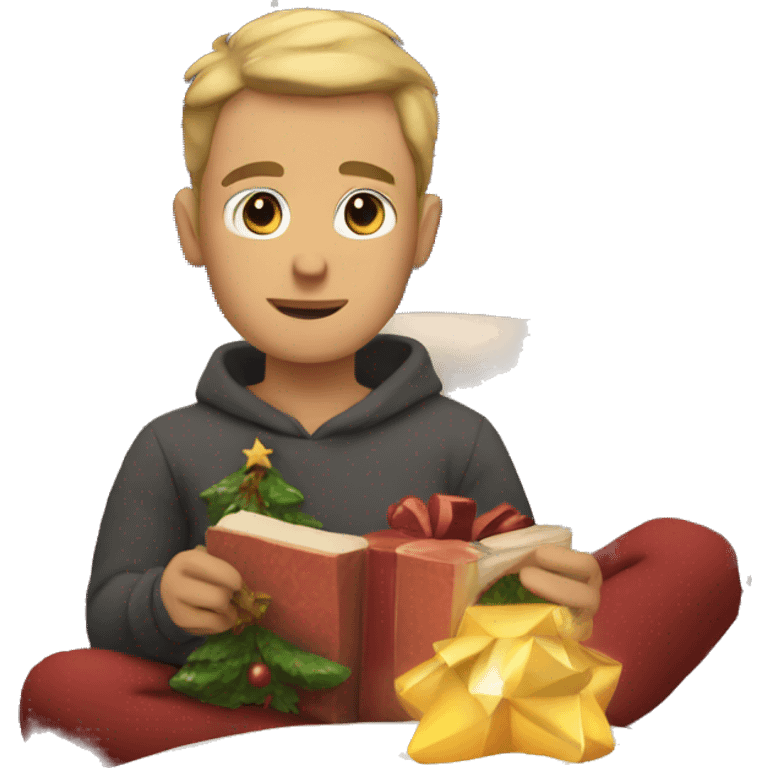 cosy chrismas night  emoji