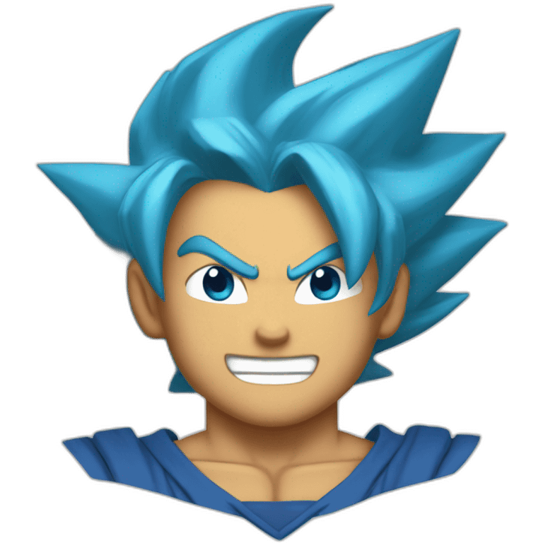 super saiyan blue emoji