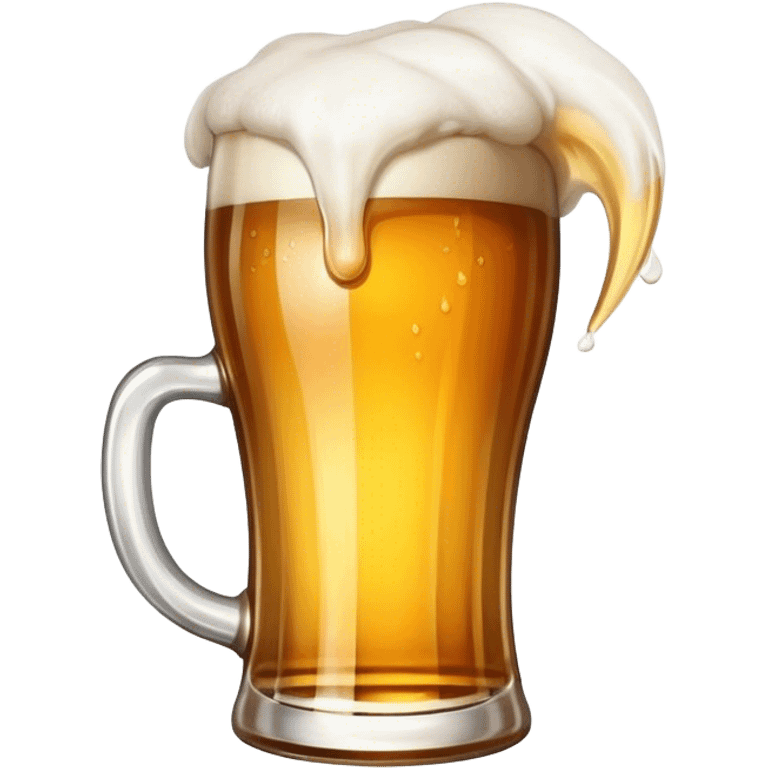 Beer wave emoji