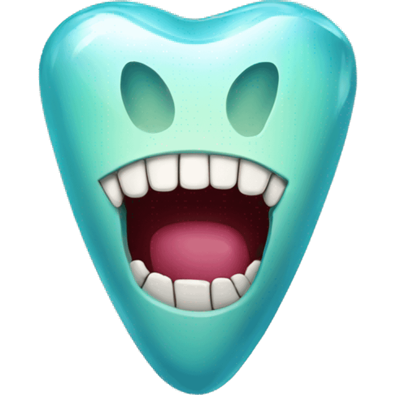 Tooth gem emoji