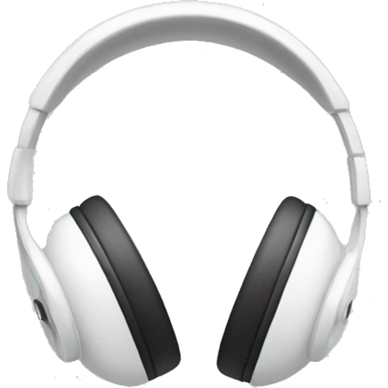 White headphone  emoji