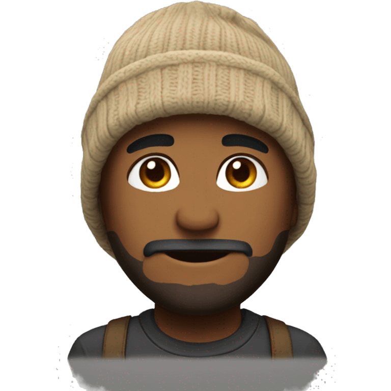  short beanie no person emoji