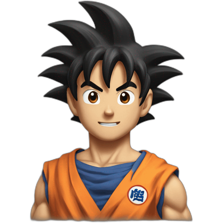 does goku clean nuts? emoji