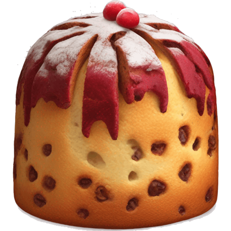 Red velvet panettone  emoji