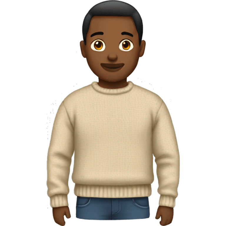 beige sweater emoji