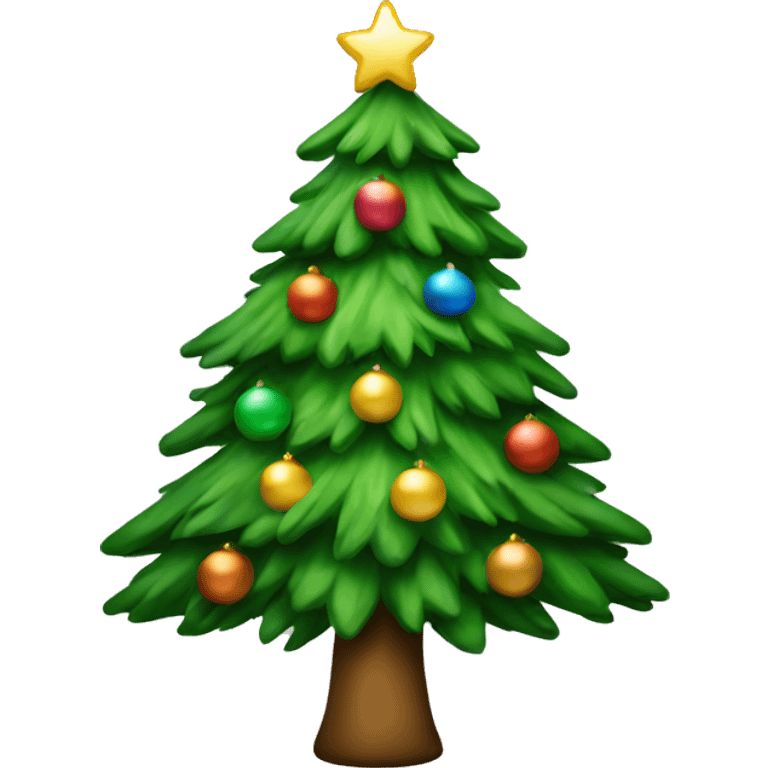 Christmas tree emoji