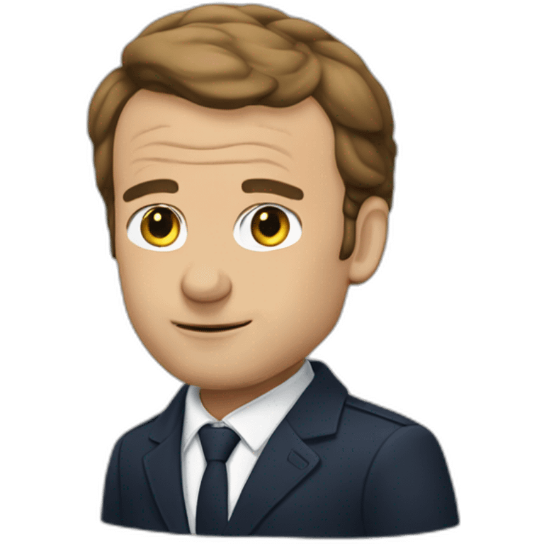 Macron qui dort emoji